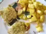 Ricetta Medaglioni di rana pescatrice in panure di nocciole