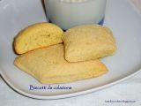 Ricetta Biscotti da colazione al profumo di limoncello