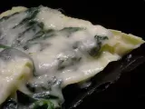 Ricetta Lasagne con crema di patate, taleggio e spinaci