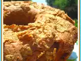 Ricetta Ciambella di farina di riso con fiocchi di cereali e nocciole