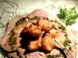 Ricetta Magatello cotto senza fuoco con salsa di prezzemolo