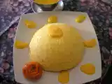 Ricetta Bavarese al mandarino con zabaione al moscato e salsa di cachi
