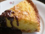 Ricetta Torta alle arance con salsa al cioccolato fondente