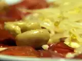 Ricetta Piatto di bresaola con germogli di soia croccanti, champignons e briciole di grana