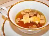 Ricetta Il pranzo di natale. consommé à l'impériale.