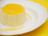 Ricetta Bavarois alla vaniglia con gelatina e salsa di mandarino