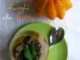 Ricetta Vellutata di zucca e funghi alla menta