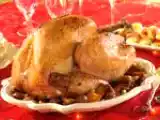 Ricetta Ricetta di natale : cappone o tacchino con marroni o castagne