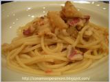 Ricetta Carbonara di capesante e triglie