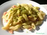 Ricetta Pennette salmone e pistacchi