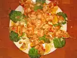 Ricetta Spiedini di gamberoni & capesante