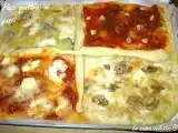 Ricetta Pizza quattro gusti