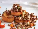 Ricetta Pane fritto con lenticchie