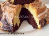 Ricetta Torta soffice marmorizzata al cacao e vaniglia