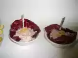 Ricetta Spuma di radicchio variegato alle noci