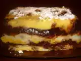 Ricetta Mattonella di panettone ai due budini