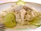 Ricetta Menu di natale : risotto al branzino e lime