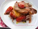 Ricetta Cotolette di vitello con polenta, pomodori e capperi