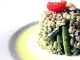 Ricetta Tortino di farro e pesto