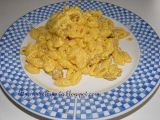 Ricetta Gnocchetti alla crema di ricotta e zafferano con salsicce fresche