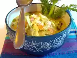 Ricetta Zuppa di verza, sedano e finocchio