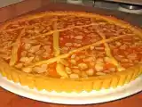 Ricetta Crostata con gelatina di pesche e mandorle in scaglie