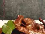 Ricetta Straccetti di manzo marinati e al cioccolato