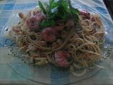 Ricetta Spaghetti con gamberoni