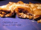 Ricetta Crespelle con farina di castagne