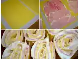 Ricetta Girelle con besciamella e cotto