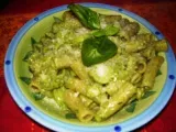 Ricetta Tortiglioni al pesto & zucchine light