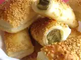 Ricetta Rustici di pasta sfoglia alle olive
