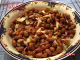 Ricetta Fagioli borlotti con acciughe al profumo di cipolla
