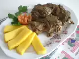 Ricetta Coniglio alla campagnola con la polenta.