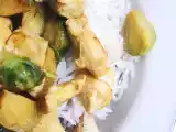 Ricetta Riso basmati con pollo al curry e cavoletti