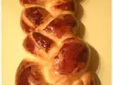 Ricetta Treccia di pan brioche ripiena con speck e asiago