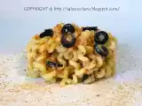 Ricetta Fusilli lunghi campani. tonno, olive, bottarga