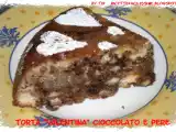 Ricetta Torta valentina cioccolato e pere