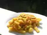 Ricetta Casarecce con verdure e zenzero