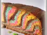 Ricetta Rainbow cake... ( torta allegra ).......mille colori in una torta!!!