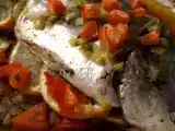 Ricetta Orata al cartoccio con porri