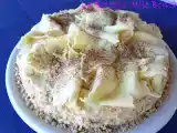 Ricetta Torta ricoperta di cioccolato plastico ( spezzettato) e premi