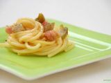 Ricetta Carbonara carciofi e speck