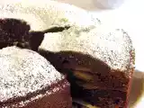 Ricetta Torta al cioccolato con mele e rhum