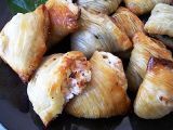 Ricetta Sfogliatelle ricce rustiche ( di pasta sfoglia)