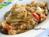 Ricetta Risotto al baccalà e verdure