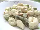 Ricetta Gnocchetti di ricotta con salmone e asparagi