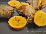 Ricetta Faraona ai tre mandarini con rösti di patate.