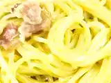 Ricetta Buongiornooooo....con!!!??? spaghetti panna e pancetta