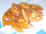 Ricetta Penne salsiccia e piselli